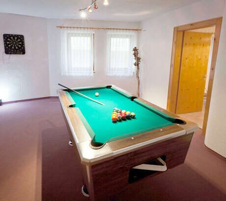 Billard-Tisch im Ferienhaus Auer