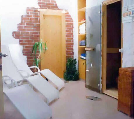 Relaxation room with sauna in the Auer holiday home